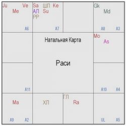 Вишока дас "Астрологическая карта Джаянанды"