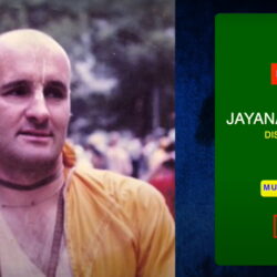 Новая лекция Мукунды Госвами о Джаянанде